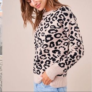 Sugarlips Smitten Cheetah Sweater
